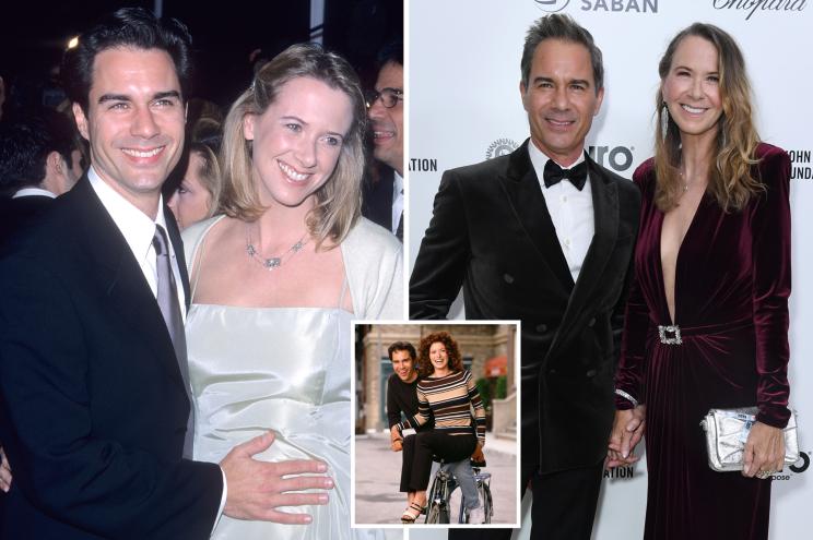 Eric McCormack has split with his wife Janet Holden. The couple had been married since 1997.