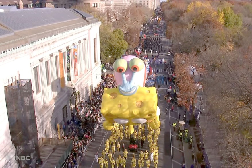 A balloon float at the 97th Macy's Thanksgiving Day Parade on Thursday, November 23, 2023 in New York City.