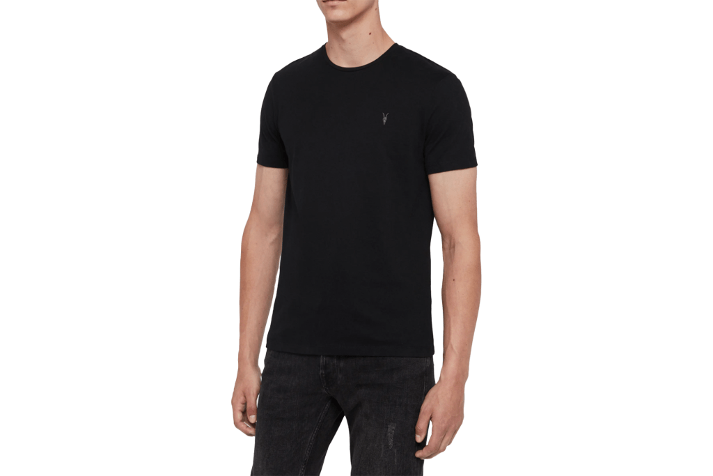 AllSaints Brace Tonic Slim Fit Cotton T-Shirt