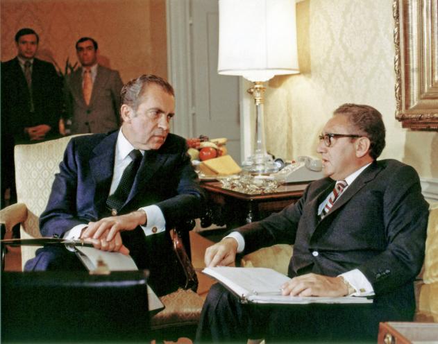 Richard Nixon and Henry Kissinger