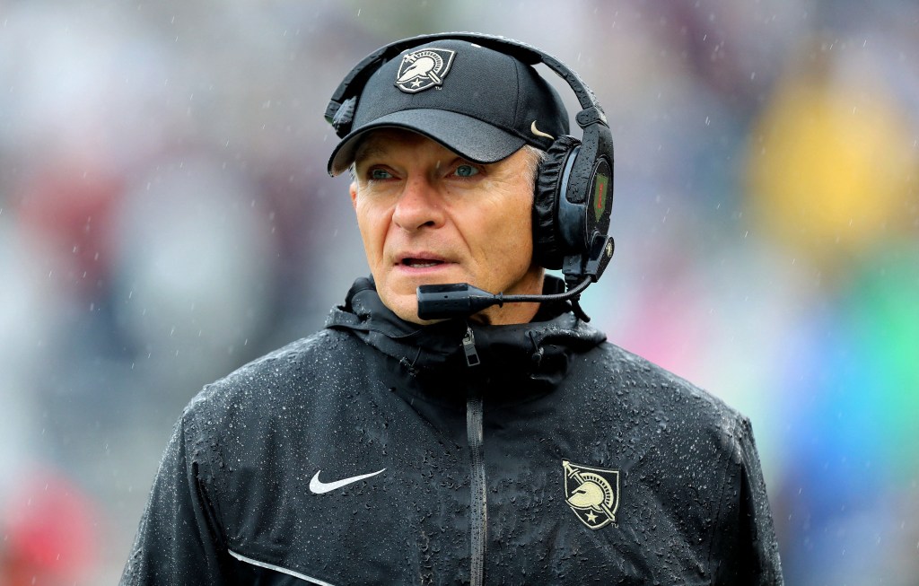 Army coach Jeff Monken