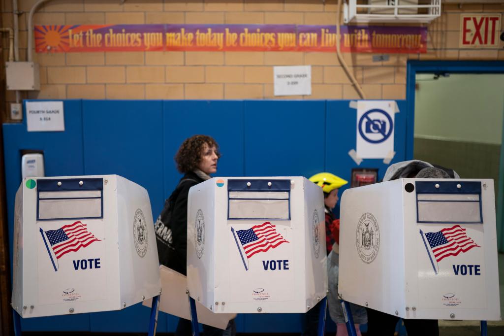 Voting booth