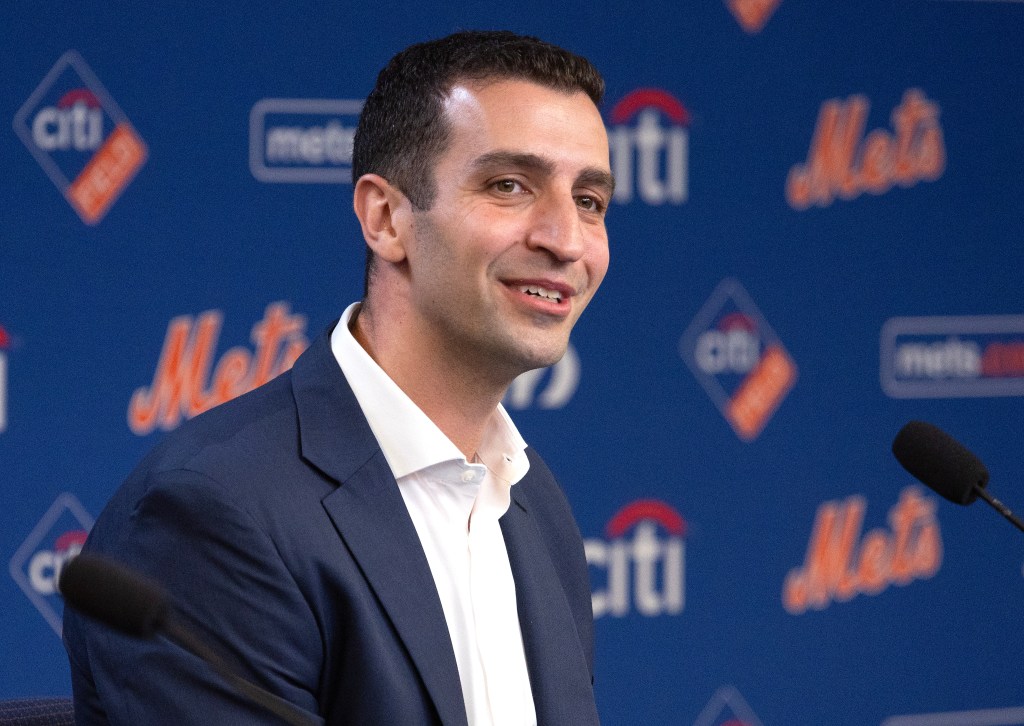 Mets president of baseball operations David Stearns.