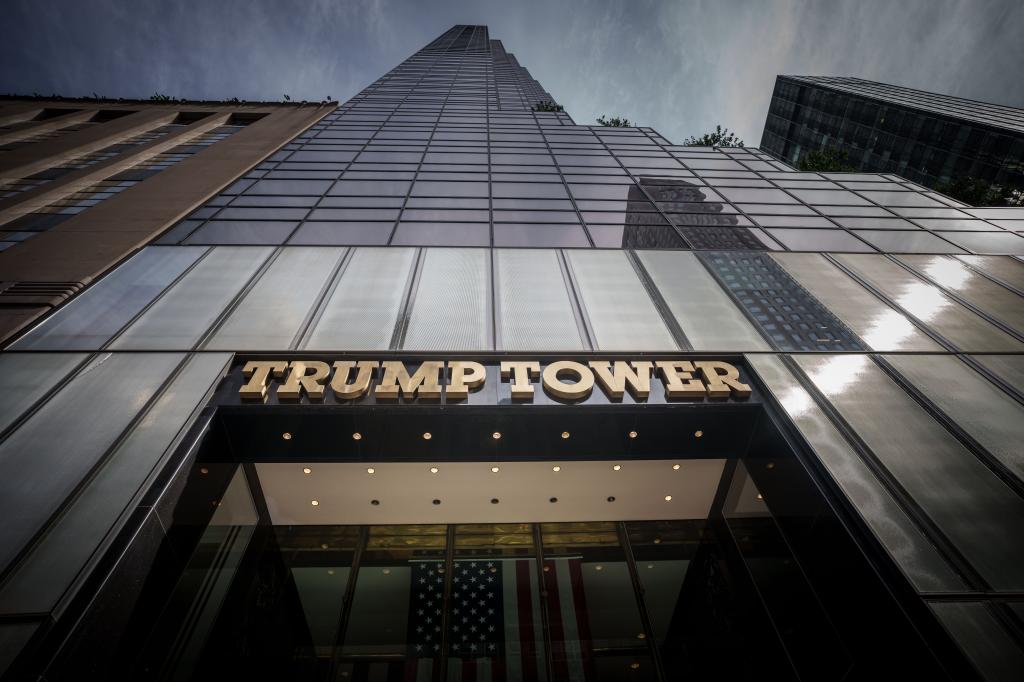 Trump's penthouse in Trump Tower on Fifth Avenue is worth $40 million, according to Bloomberg.