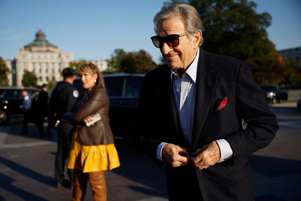 WASHINGTON, DC - OCTOBER 13: Paul Pelosi, husband of Rep. Nancy Pelosi (D-CA) arrives at a rally of House Democrats on the East Steps of the U.S. Capitol on October 13, 2023 in Washington, DC. Democrats were critical of their Republican counterparts after they were unable to elect a Speaker of the House, 10 days after ousting Rep. Kevin McCarthy (R-CA) from the post. (Photo by Chip Somodevilla/Getty Images) House Democrats Discuss The State Of The Race For Speaker