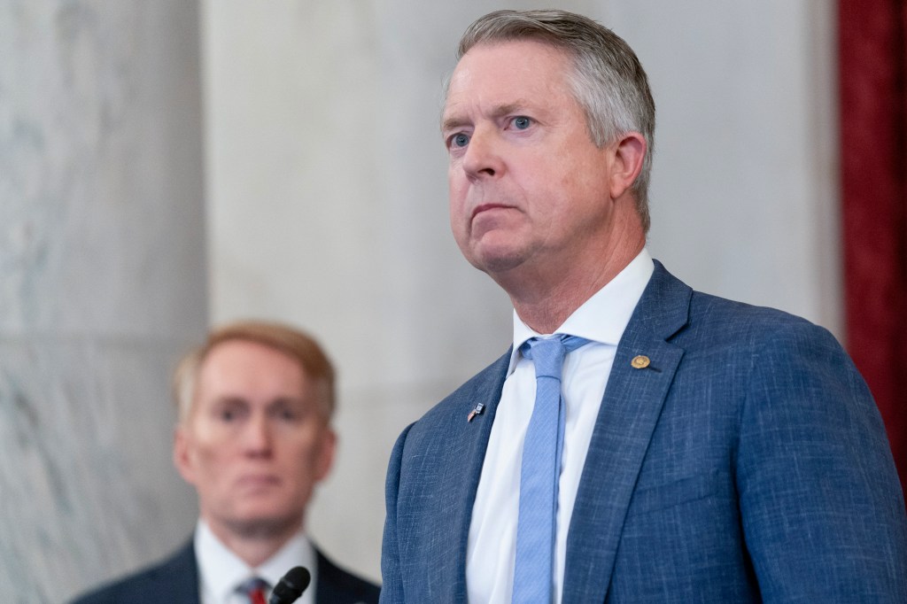 Sen. Roger Marshall introduced a bill that would require the federal government to notify states before sending them migrants from the US-Mexico border.