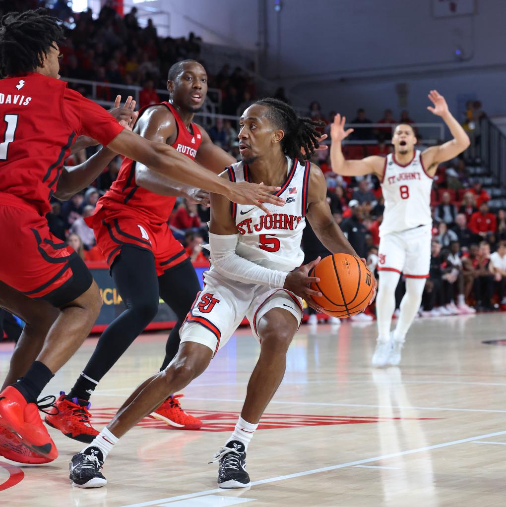 Daniss Jenkins will be a key piece for St. John's this season.