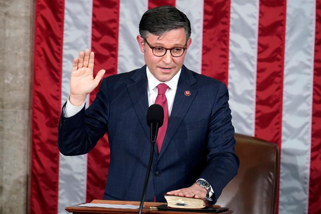Speaker Mike Johnson must raise millions of dollars to help save vulnerable Republicans in New York City 