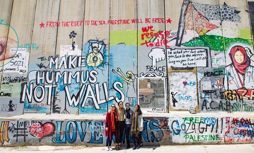 Berkeley law students in Palestine