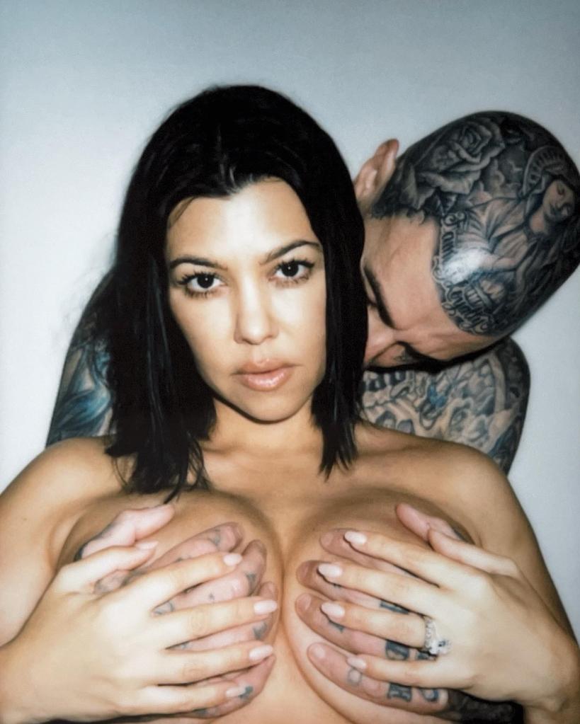 Kourtney Kardashian shares NSFW photos for Travis Barker birthday