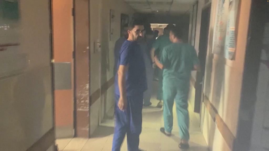 The US has backed up Israeli claims that Hamas is using the hospital to conduct operations from an underground facility.