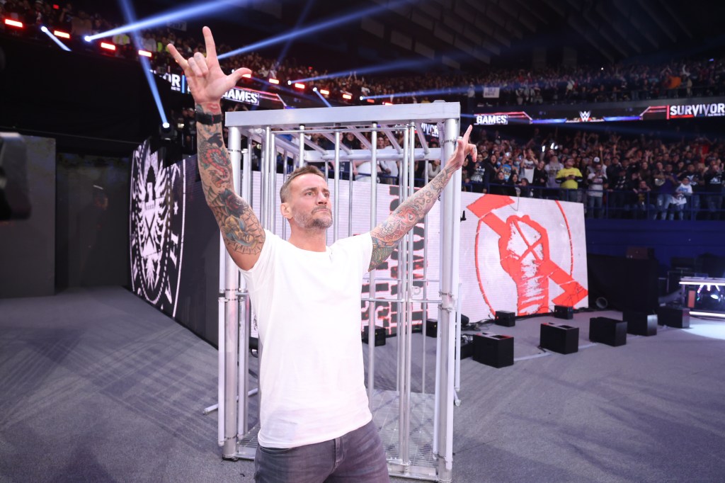 CM Punk returned to WWE at Survivor Series in Chicago on Nov. 25, 2023.