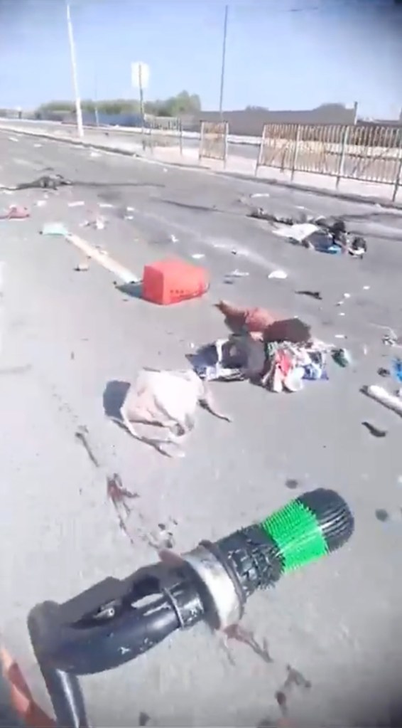 Unverified video circulating on social media appears to show a group of residents gunned down by Hamas police on the Al Rasheed beach road as they tried to flee south from the Israeli offensive and it triggers outrage among residents.