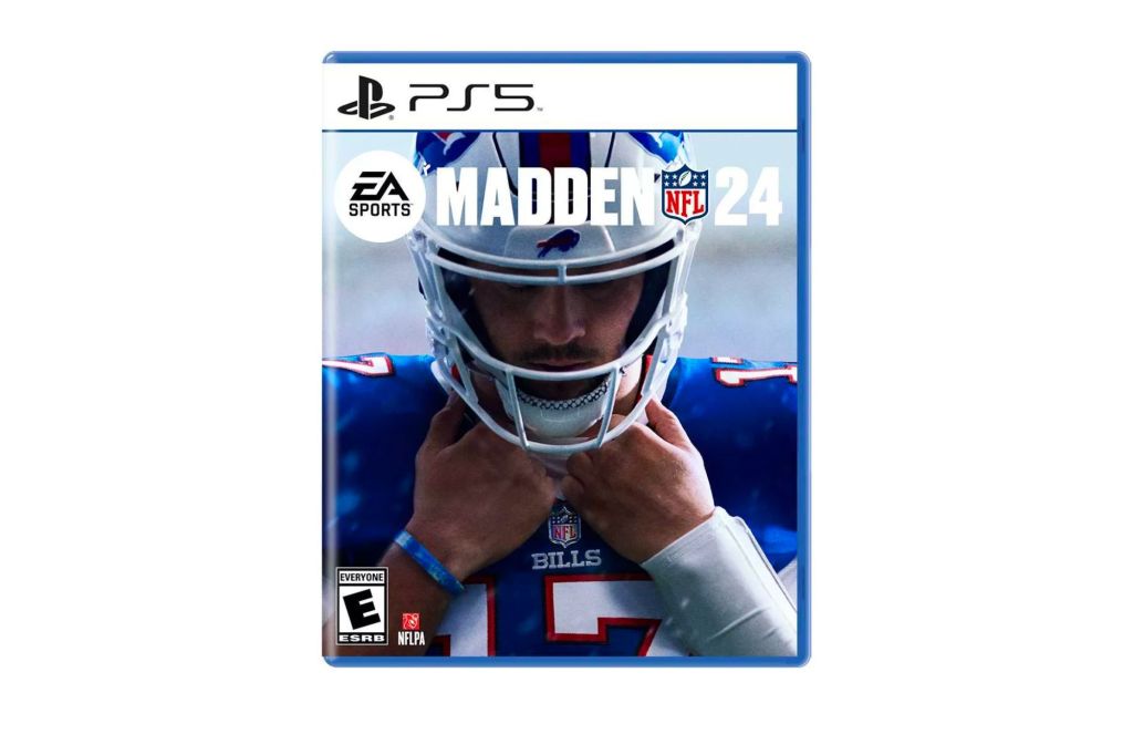 A Madden playstation game.