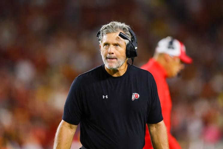 Utah Utes head coach Kyle Whittingham