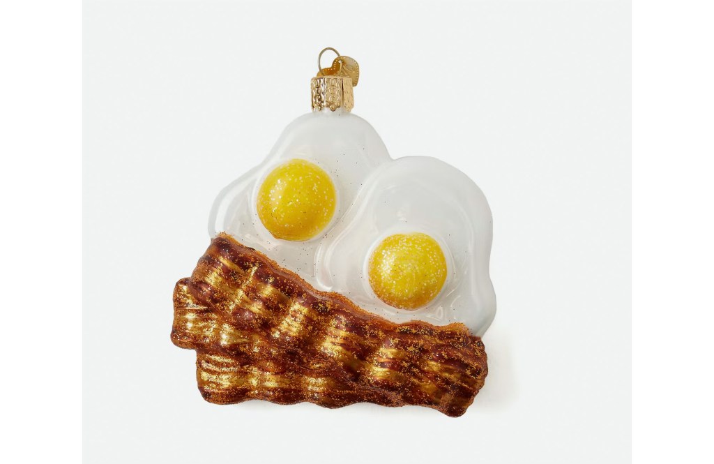 Bacon and Eggs Ornament
