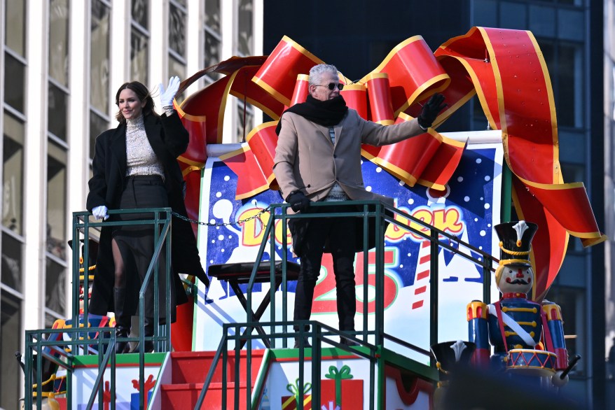 Balloons and floats at the 97th Macy's Thanksgiving Day Parade on Thursday, November 23, 2023 in New York City.