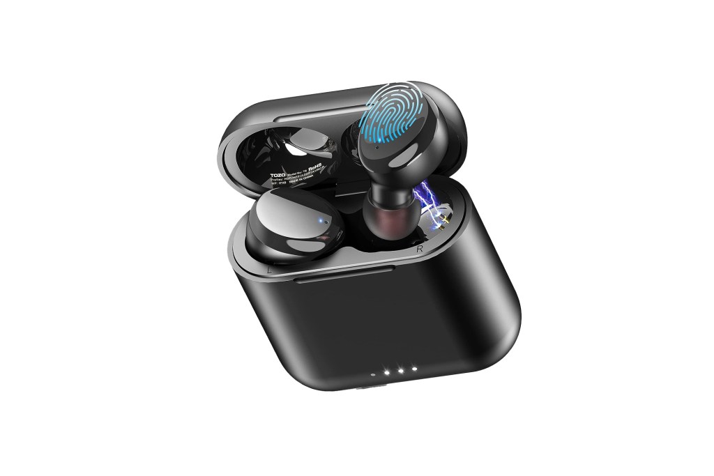 True Wireless Earbuds Bluetooth in black