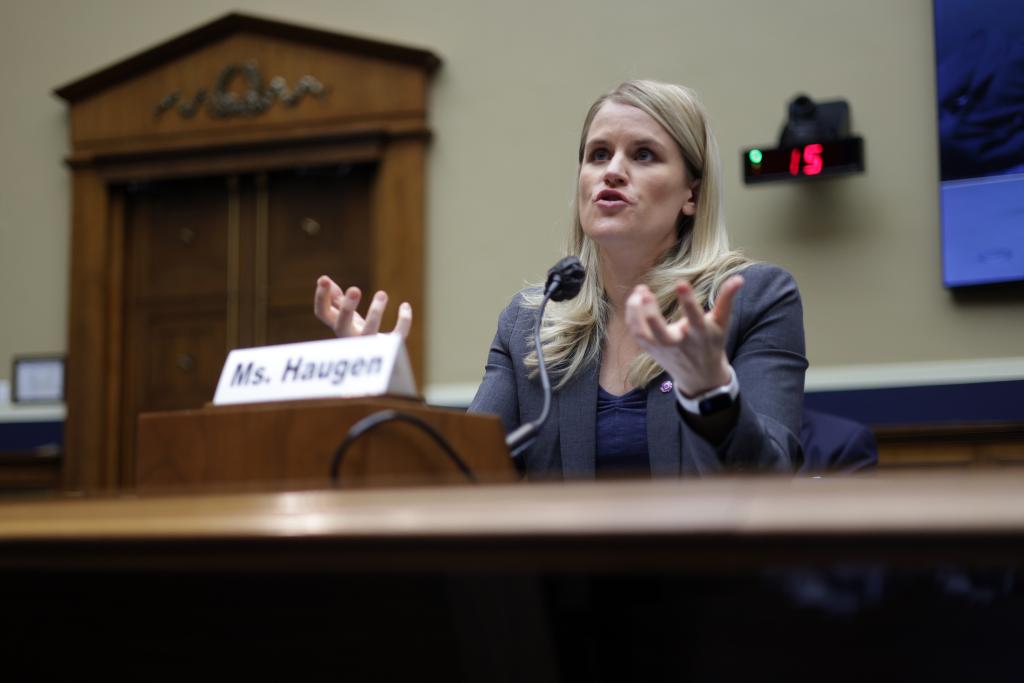 Frances Hagen testifying