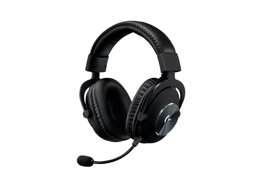 Black headphones from Logitech