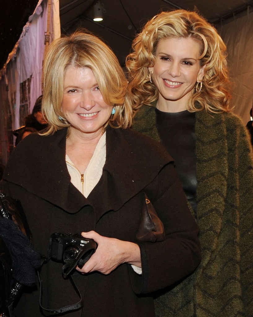 Alexis and Martha stewart