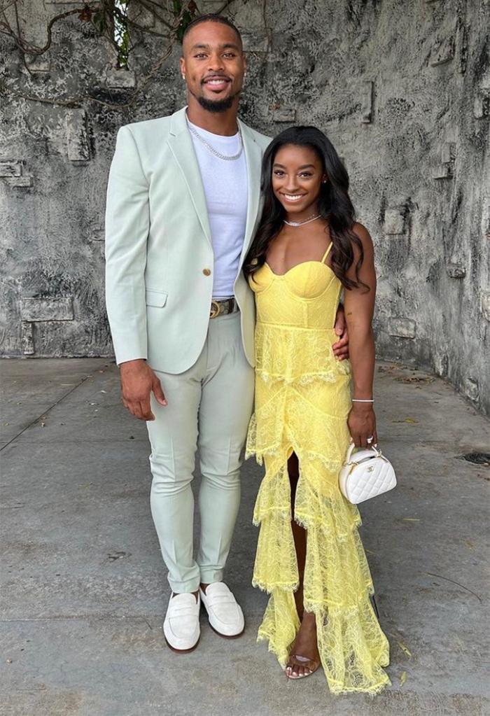 Jonathan Owens and Simone Biles tied the knot in the spring.