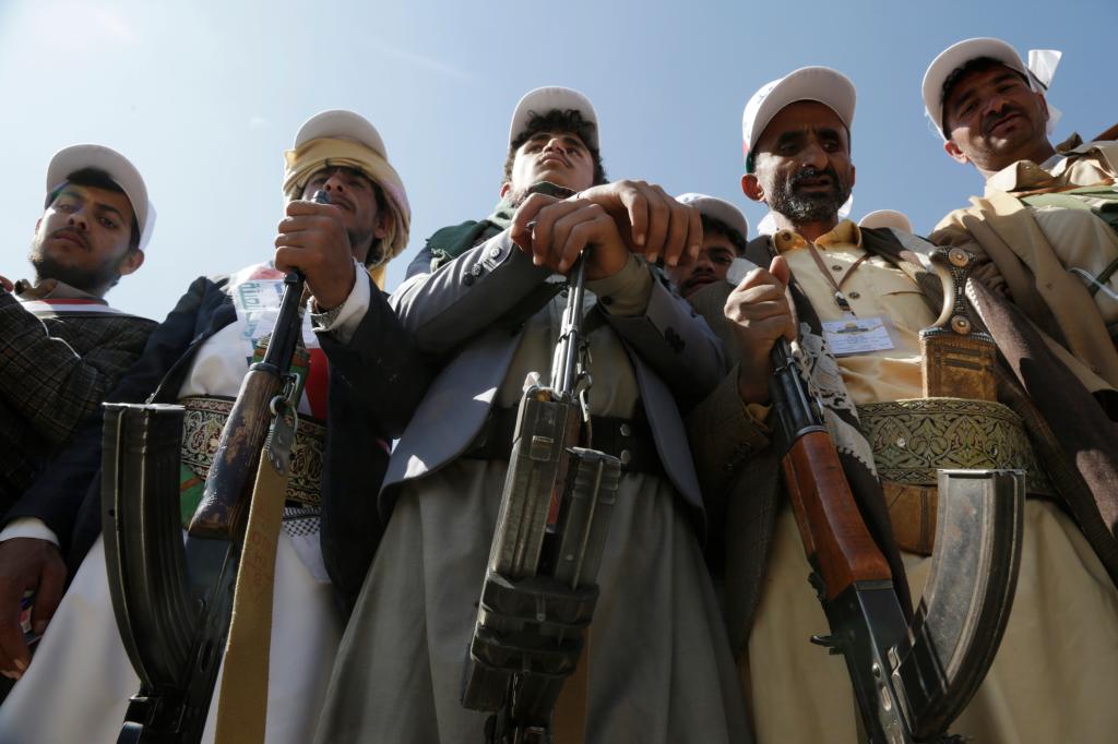 Houthi rebels in a speedboat fired at a tanker in the Red Sea off Yemen's coast last week.