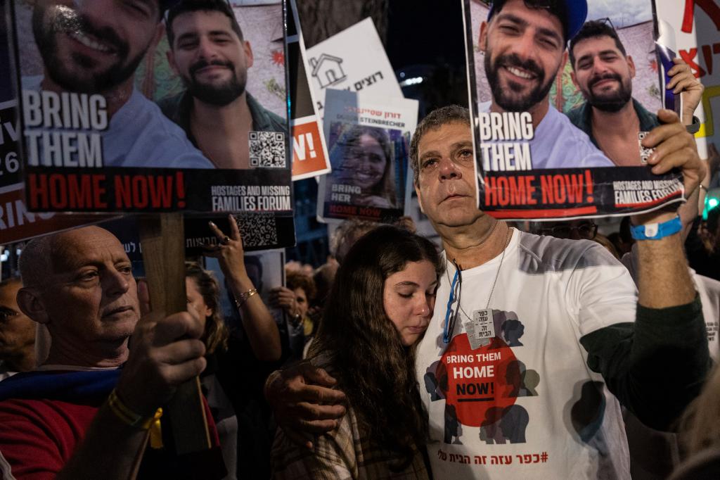 The families have expressed frustration with Prime Minister Benjamin Netanyahu, who is set to meet with only 15 of them on Tuesday.