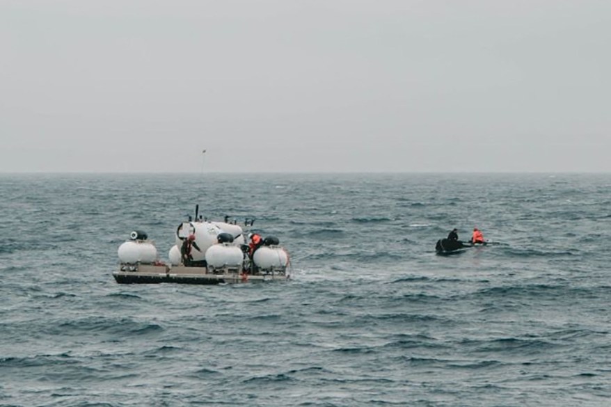 Final photo of the Titan submersible on the morning of June 18, 2023. Five people were killed when the sub imploded during an expedition to view the wreck of the Titanic in the North Atlantic Ocean off the coast of Newfoundland, Canada.