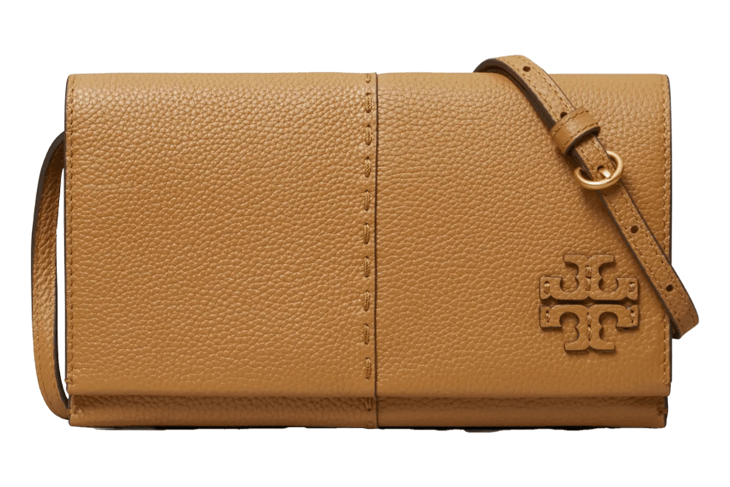 Tory Burch McGraw Leather Wallet Crossbody