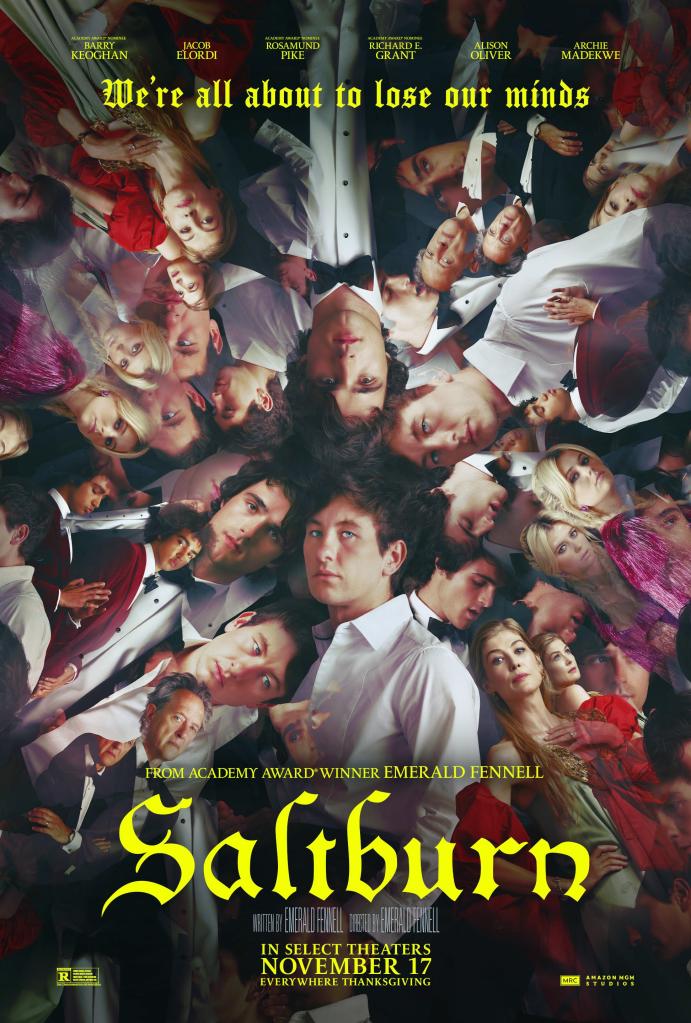 The poster for "Saltburn." 