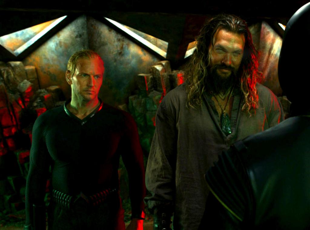 Patrick Wilson and Jason Momoa