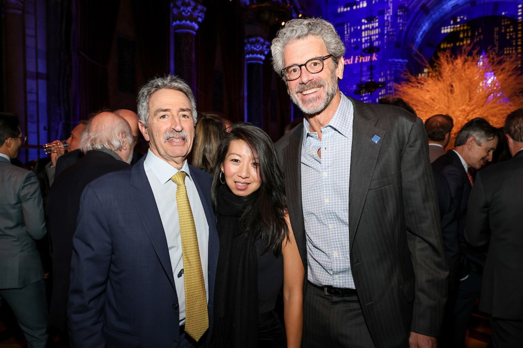 Jonathan Mechanic with Empire State Realty Trust's Christina Chiu and Tony Malkin