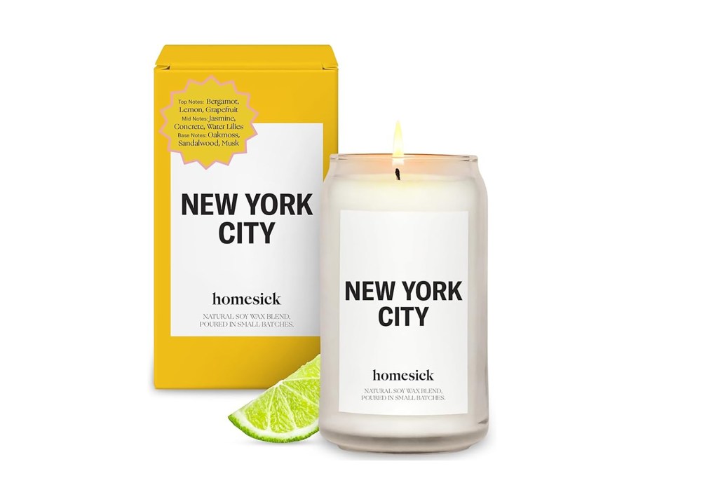 NYC candle