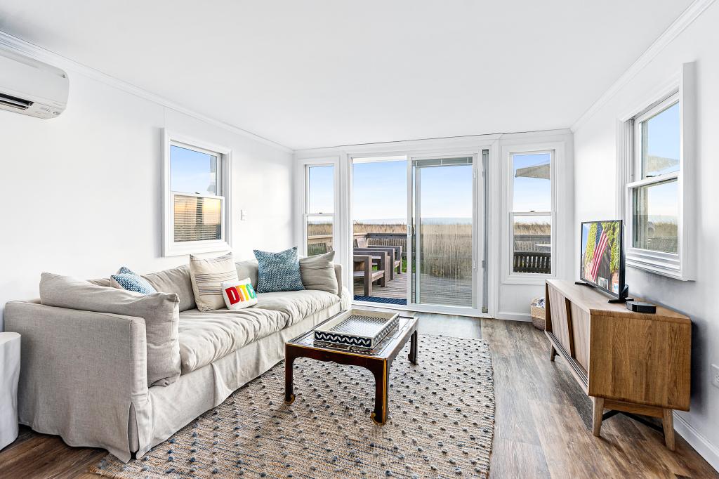 The home's living area also looks out to the million-dollar views.