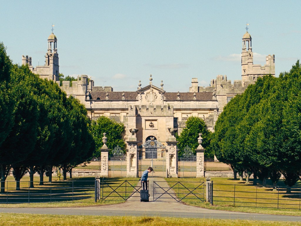 A manor home in England. 