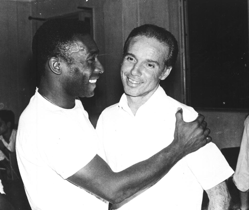 Pele and Mario Zagallo