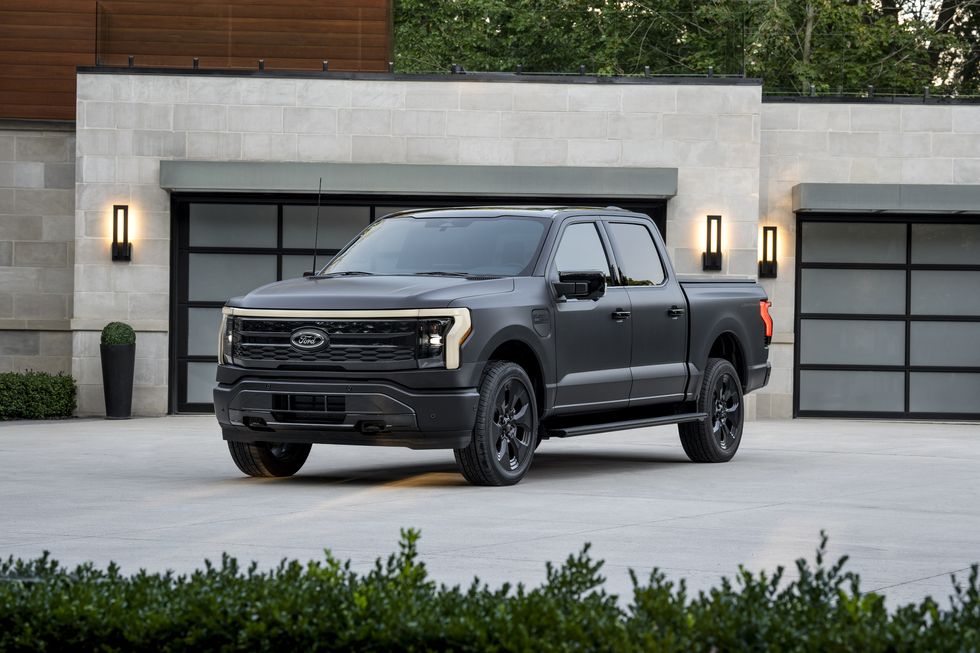 The starting price of Ford Motors' entry-level F-150 Lightning EV was lifted $10,000, while slashing the cost of its top-of-the-line Platinum Black model by $7,000.