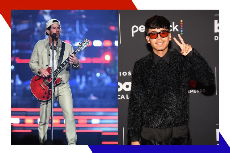 Nick Jonas (L) and Ivan Cornejo are two of the many headliners at the 2024 Houston Rodeo.