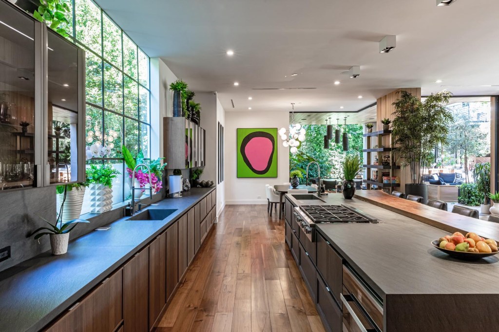 Interior of the kitchen. 