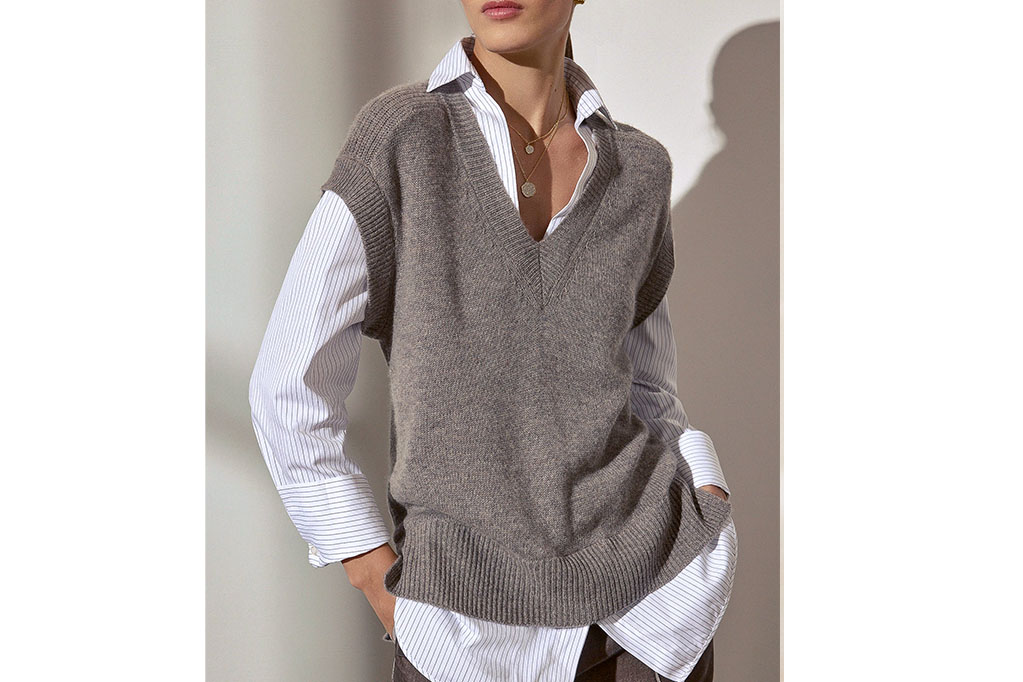 Brochu Walker The Nye Vest Layered Looker