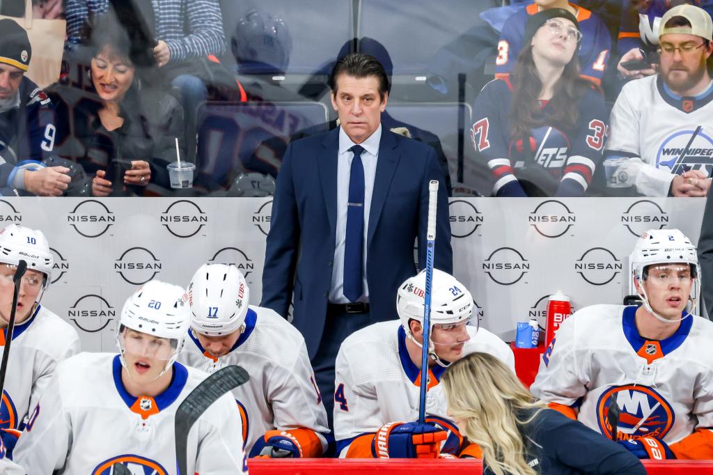 Lane Lambert was fired as Islander coach on Saturday.