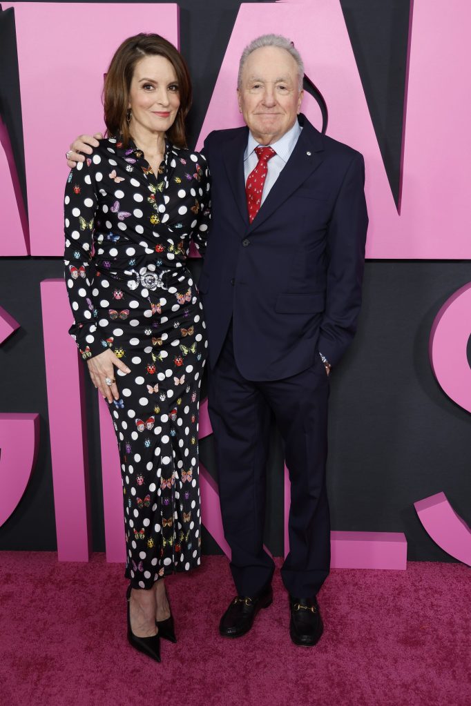 Tina Fey and Lorne Michaels attend the "Mean Girls" New York premiere.