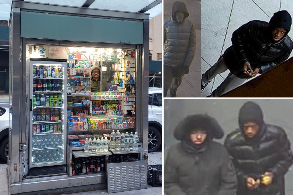 Manhattan newsstand robbers.