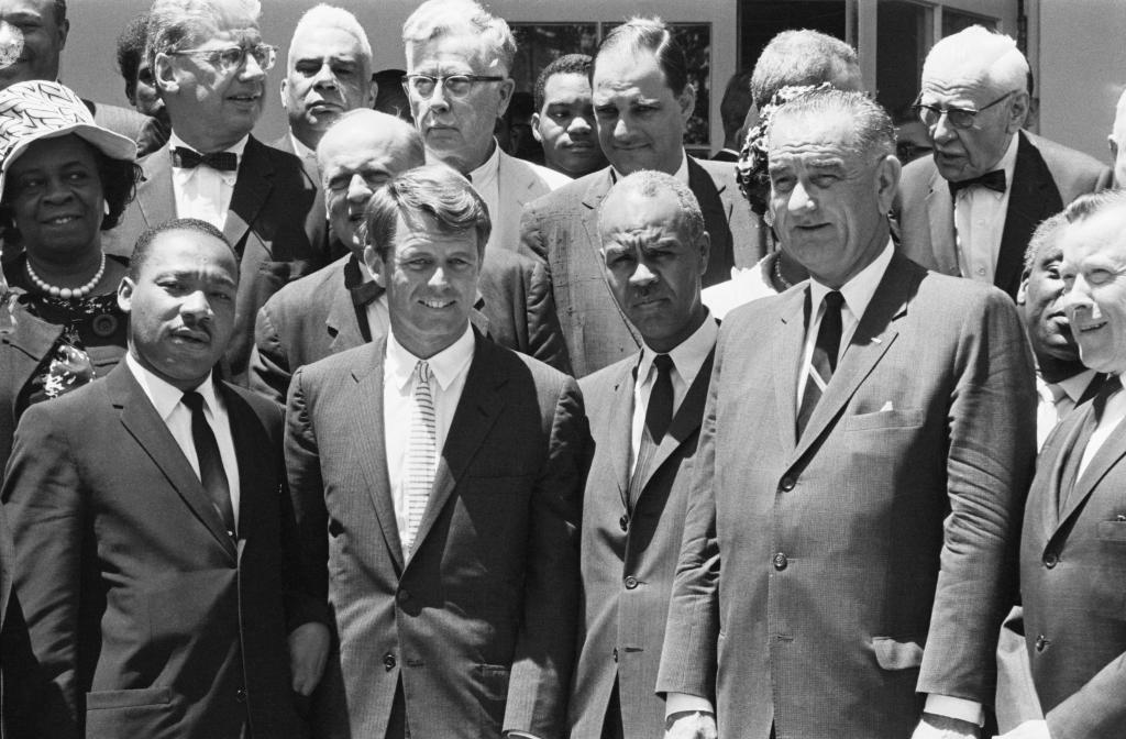 President Kennedy held a special White House conference with a group of white and Negro civil rights leaders. 