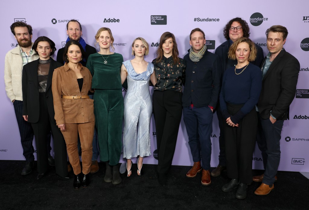 Team from "The Outrun" at Sundance.