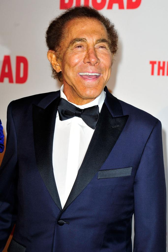 Close up of Steve Wynn. 