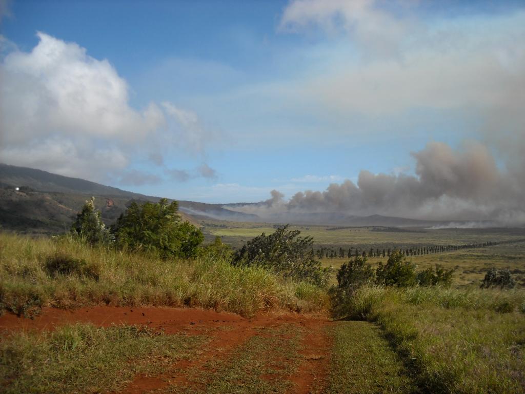 The Hawaiian island of Lana'i seen in 2008