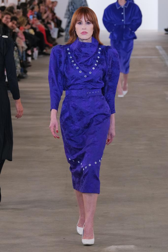 Molly Ringwald walks for Batsheva