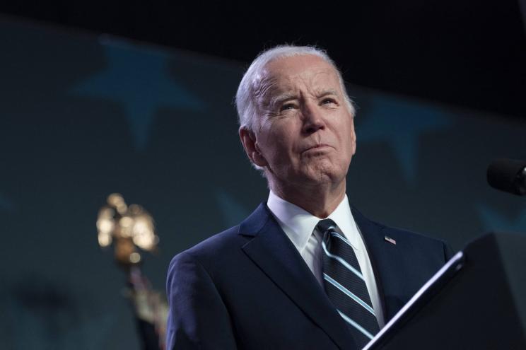 Joe Biden delivering remarks at the National Association of Counties Legislative Conference.